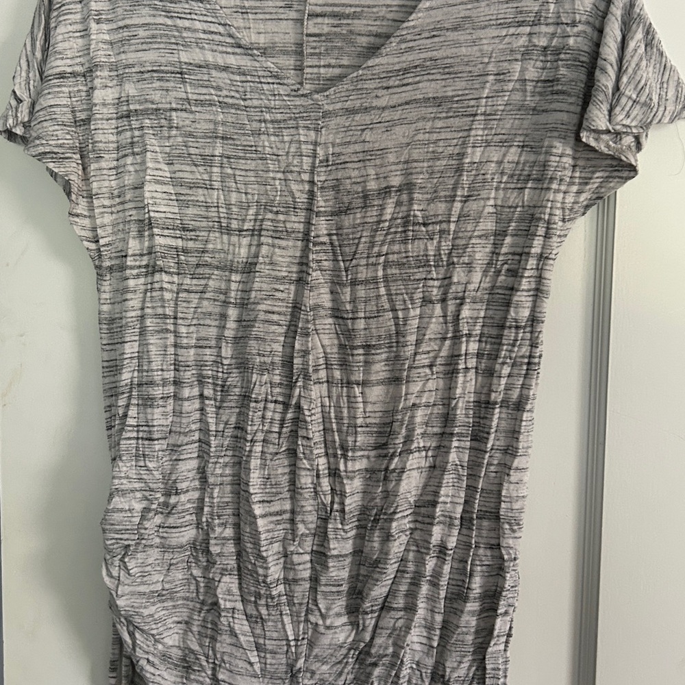 Motherhood White and Grey Sleeve T-Shirt